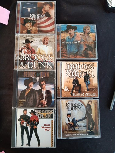 BROOKS DUNN Collectors 7 CD Lot Like New BRAND NEW CASES $