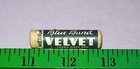 Antique - Blue Band Velvet Thin Black Leads Container - Wooden Case — photo 1