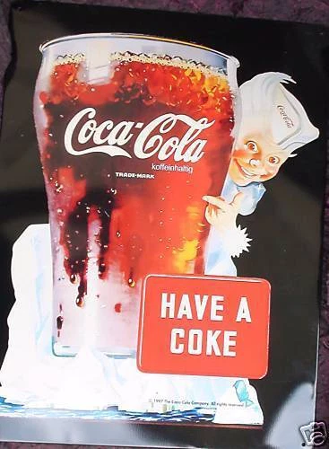 Werbung für Coca-Cola