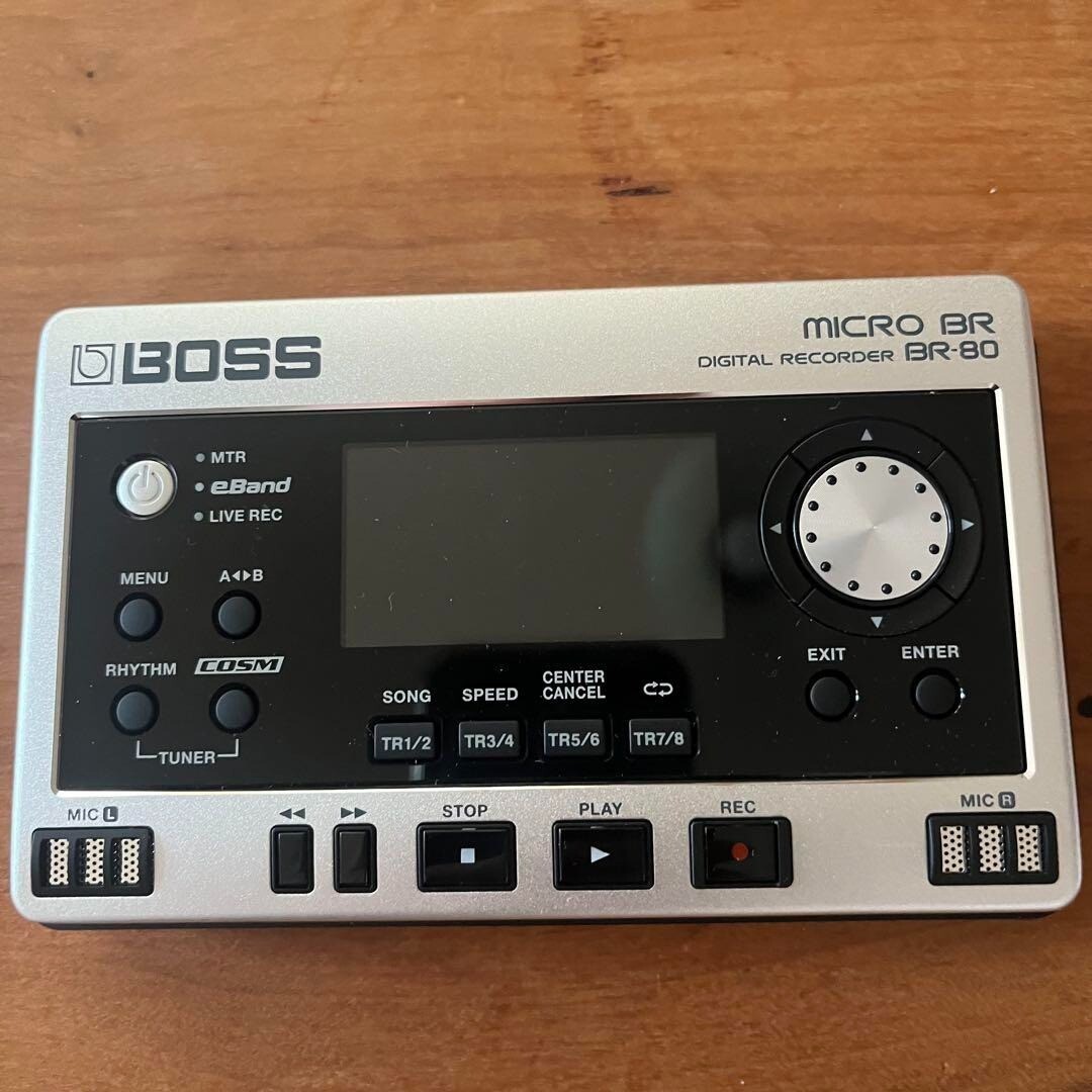 BOSS MICRO BR-80 Digital Recorder MTR 64V Tracks