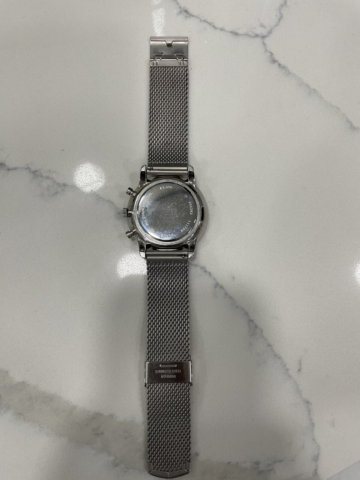 Fossil Neutra Chronograph Date Mesh 
