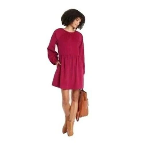 Corduroy 2025 shift dress