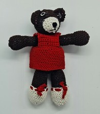 Amigurumi Ours En Peluche Crocheté Cadeau Fait Main Jouet DIY