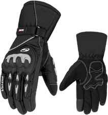 Motorradhandschuhe Winter Touchscreen Thermo Wasserdicht Warm Winddicht
