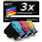 3x PRO Patrone ersetzt Konica Minolta TNP48C TNP48M TNP48Y