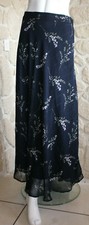 Jupe longue bleue neuve taille 1 marque Celise étiqueté à 69€ (sg)