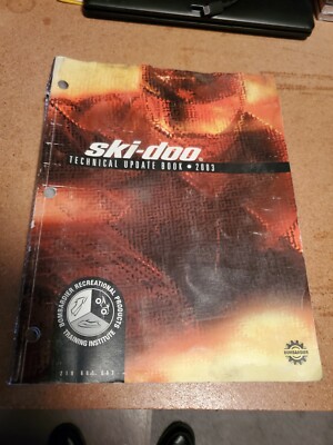 2003 Ski-Doo SkiDoo ZX MXZ BRP Technical Update Book OEM 219 600
