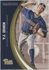 2016 Panini Collegiate Pitt TJ Zeuch Rookie RC #25