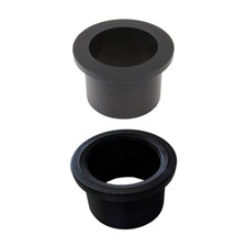 SereneDrains Shower Drain Gasket 2 Inch Fitting Seal Adapter Base Linear Square
