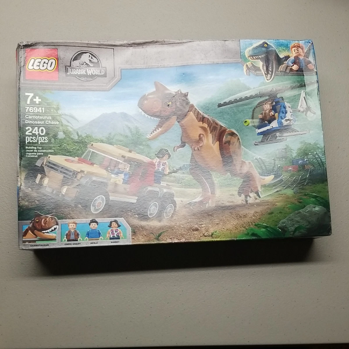 Lego jurassic best sale world carnotaurus
