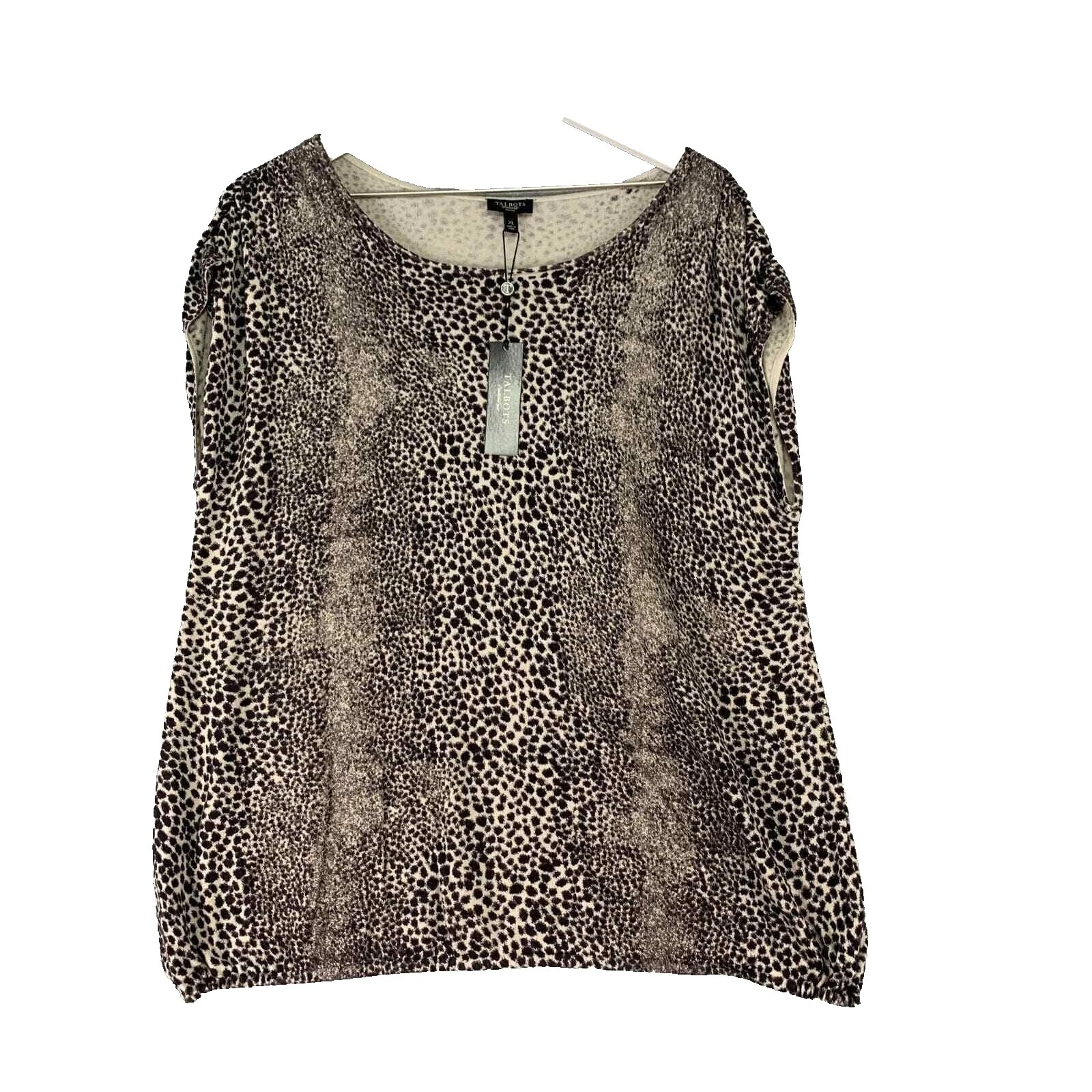 Camisetas Estampado Animal Algodón Talbots para Mujeres