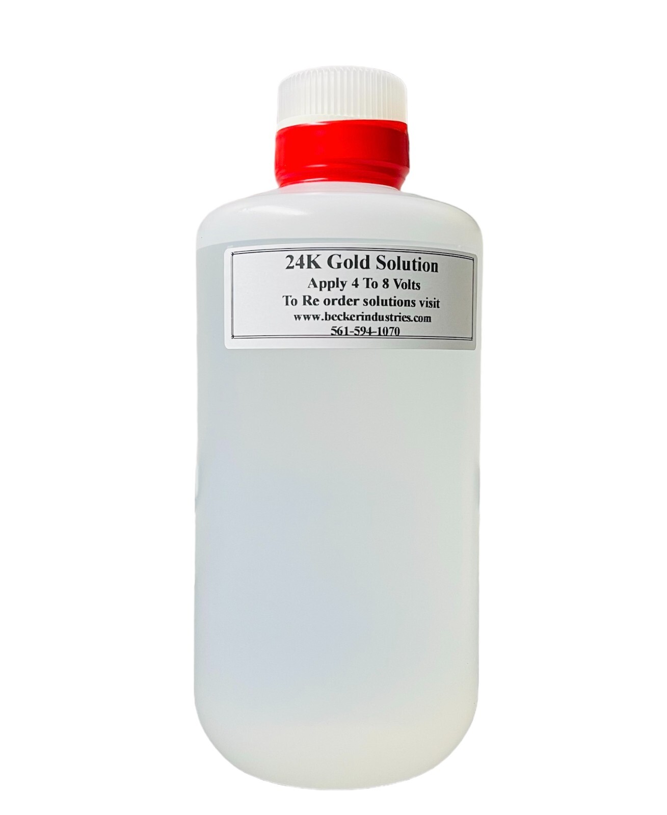 1 Pint 24K Green Gold Solution, plating Machine Solution, GREEN GOLD