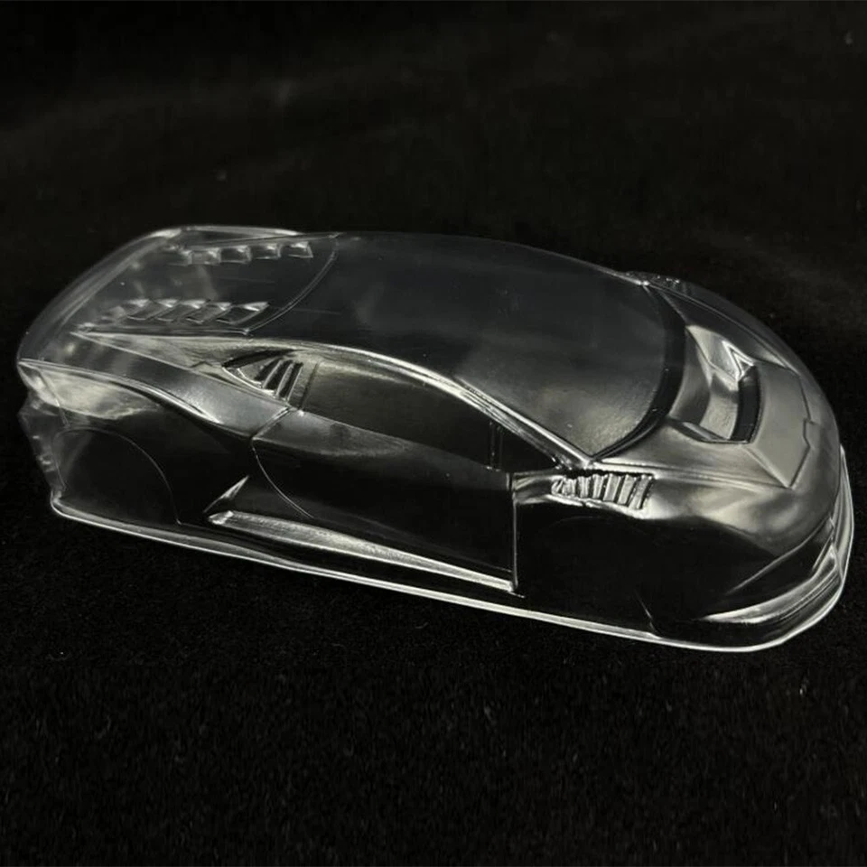 RC Car Shell Set for Mini-Z Huracan Clear Body 98mm Wheelbase For 1/28 Scale PC - Image 3 of 4