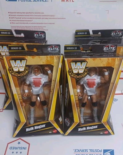 2024 WWE Elite Collection Legends-Series 22- Hulk Hogan- Chase-Lot Of 4
