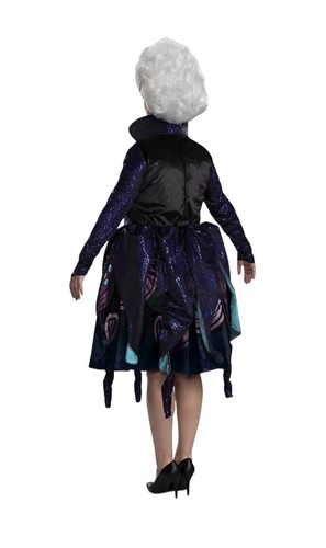 NWT Women's Disney Ursula Dress Necklace Halloween Costume M (8/10) - Bild 8 von 16