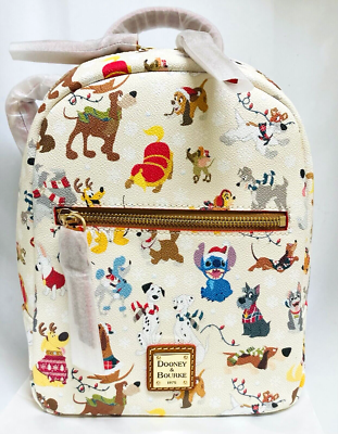 BNWT Disney Parks Dooney & Bourke Santa Tails Chrismas  display picture 3