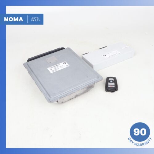 09-13 BMW F10 550i 750Li N63 DME ECU Engine Computer CAS Module Key Set OEM - Picture 2 of 19