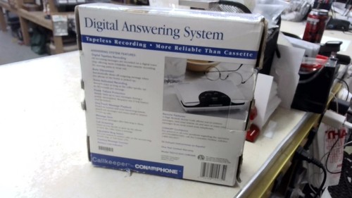 CONAIR DIGITAL ANSWERING MACHINE TAD1212CH - NEW OPEN BOX (WBP003442) - Picture 2 of 2
