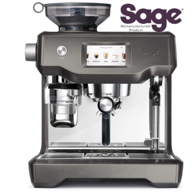 Sage Oracle Touch Anthrazit SES990BST Espressomaschine  Deutlich Gebrauchsspuren
