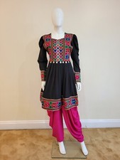Afghani dress Afghan clothes Asian two pieces suit for Women Ladies Wedding Used