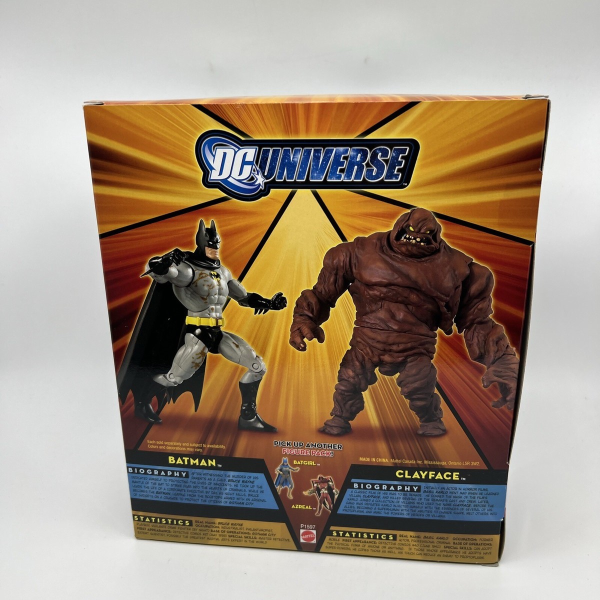 DC Universe Classics Clayface Vs Batman Fists of Clay Figure