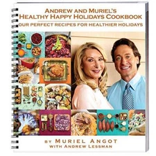 Andrew and Muriel's Healthy Happy Holidays Cookbook - Spiral-bound - GOOD