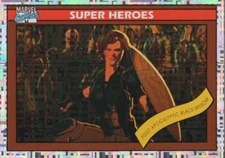 Marvel What If Marvel Universe Dimensions Base Card #34 Post-Apoc Black Widow