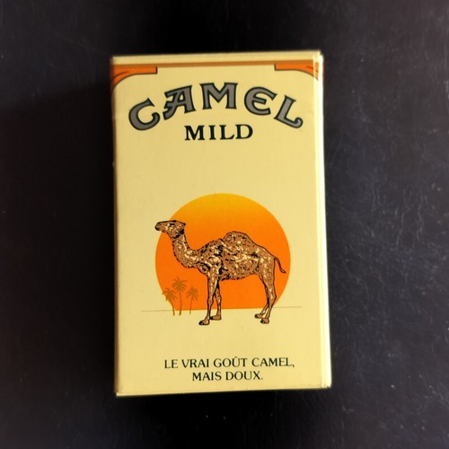 CAMEL MILD VECCHIA SCATOLA FIAMMIFERI PIENA - Imagen 2 de 2