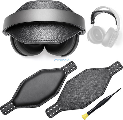Super Wide Genuine Leather Headband Strap for Audeze MM-100 & Maxwell Headset