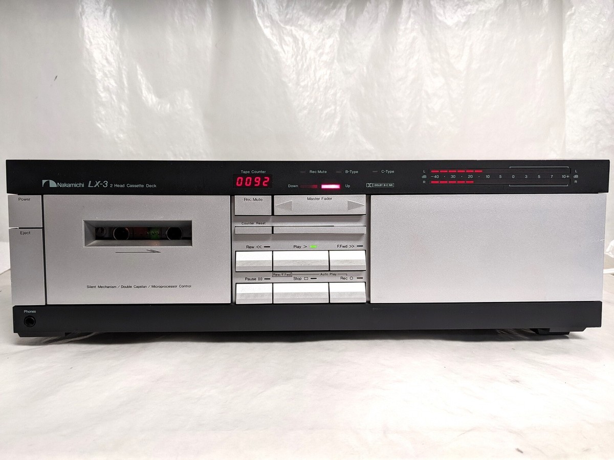 Nakamichi LX-3, Serviced & Tested, 3 Months Warranty | eBay
