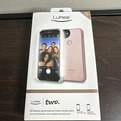 NEW LuMee Selfie Case With Front Facing Lights For iPhone 6S/ 7/8 PLUS Pink
