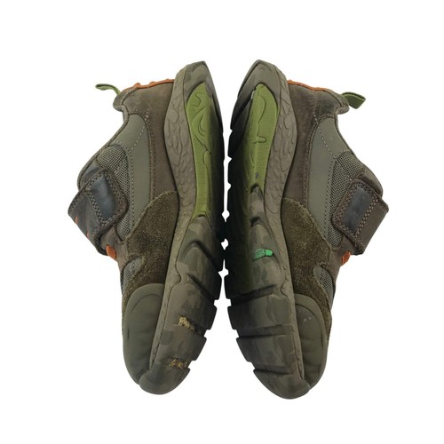 Clarks hiking shoe size 12.5 G junior khaki dinosaur style - Picture 10 of 14