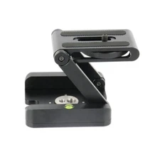 Z Folding QR Plate Aluminum Alloy+Level for Camera Camcorder Slide Rail Tripod