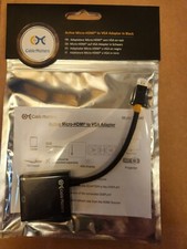 Cable Matters Active Micro HDMI to VGA adapter