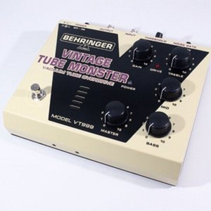 Used Behringer Vt999 Vintage Tube Monster Overdrive Pedal Guitar