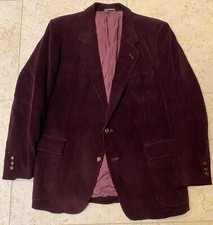 Vintage 70's 80's Sears Corduroy Blazer Purple Size 44 Romania