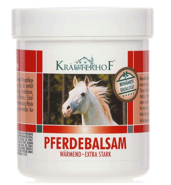 Krauterhof Gel Balsamo Cavallo Rosso Scaldante Extra-Forte 100ml Made in Germany JU11157 Krauterhof Gel Balsamo Cavallo Rosso Scaldante Extra-Forte 100ml Made in Germany JU11157