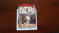 1986 TOPPS # 730  OZZIE SMITH BASEBALL CARD