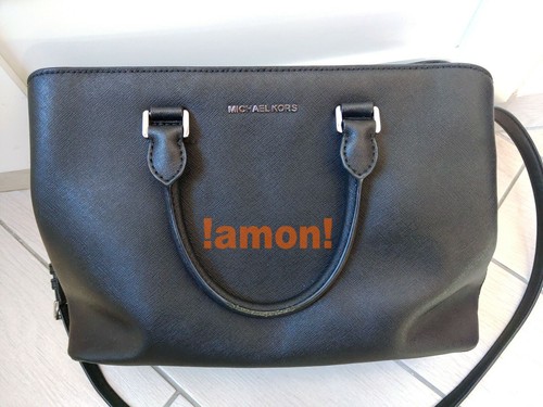 Borsa Michael Kors Savannah Nera Grande 30S6GS7S3L414 | eBay