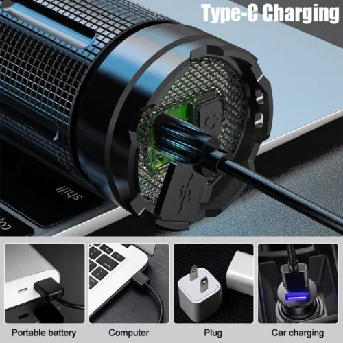 Multi-color 4 LED Photography Ambient Flashlight Zoomable Photo Video Fill Light - Picture 12 of 17