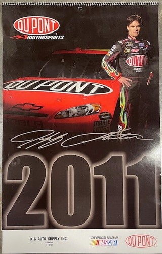 1998-2024 Jeff Gordon NASCAR Calendar 14" x 22" DuPont Axalta Perform Coatings - Picture 103 of 202