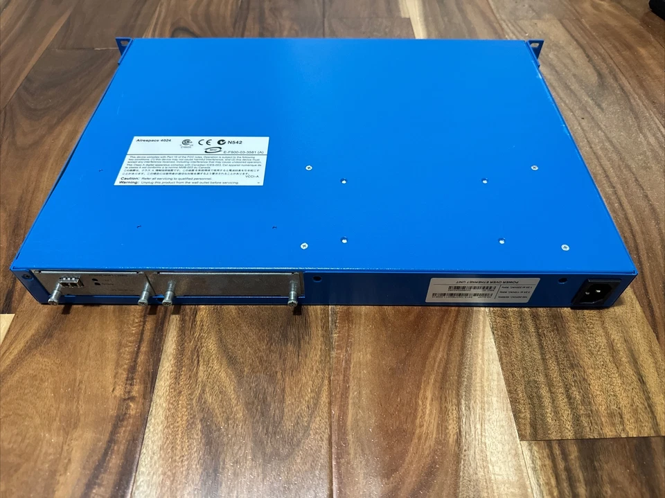 Cisco Airespace 4024 Power Over Ethernet Unit 4024P 120-240VAC 50/60Hz 1000Base- - Image 4 of 4