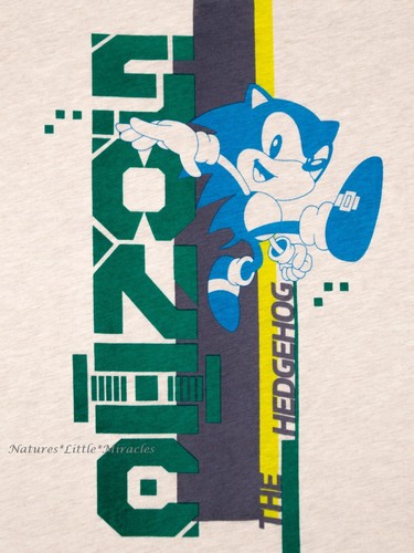 Sonic The Hedgehog Boys 3 PC Set Size 7 8 10 12 L T Shirt Jogger Sweat Pants NEW - Picture 3 of 5