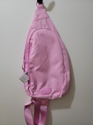Vera Bradley Lighten Up Essential Sling Backpack in summer pink