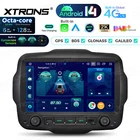 9" Android 14 Car Stereo 4G Octa Core 6+128GB GPS NAV Radio For Jeep Renegade