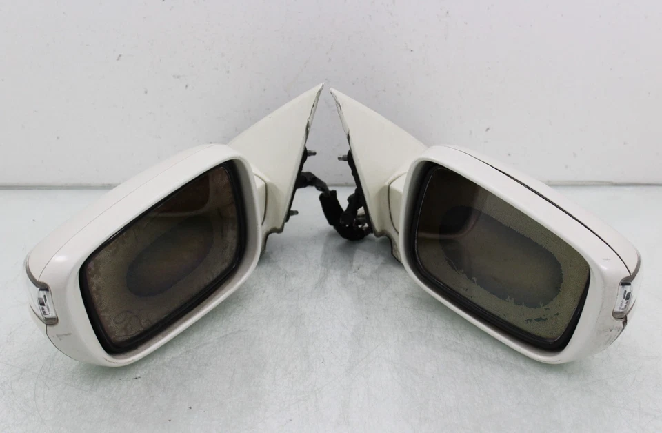 JDM Honda Legend 3.5 VTEC V6 KB1 RL Side Door Mirrors Mirror Set 2004-07 WHITE — 第 4/4 张图片