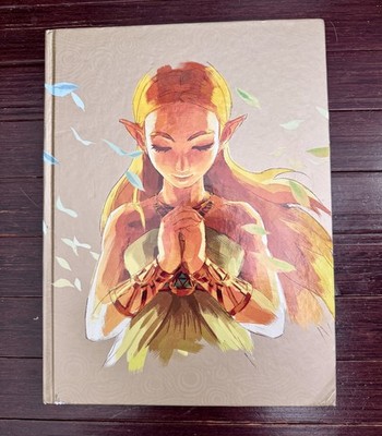 Zelda Breath of the Wild Complete Official Guide Collector s Edition HC w/Map