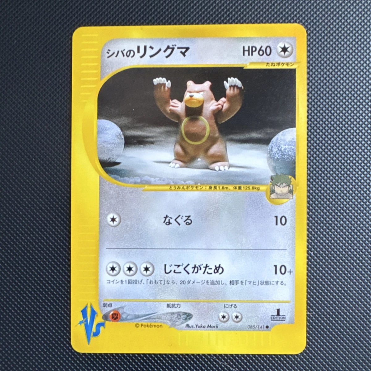 シバのリングマ e VS Bruno's URSARING 1ED psa10 Bruno's Ursaring 085/141 Pokemon vs for sale | eBay