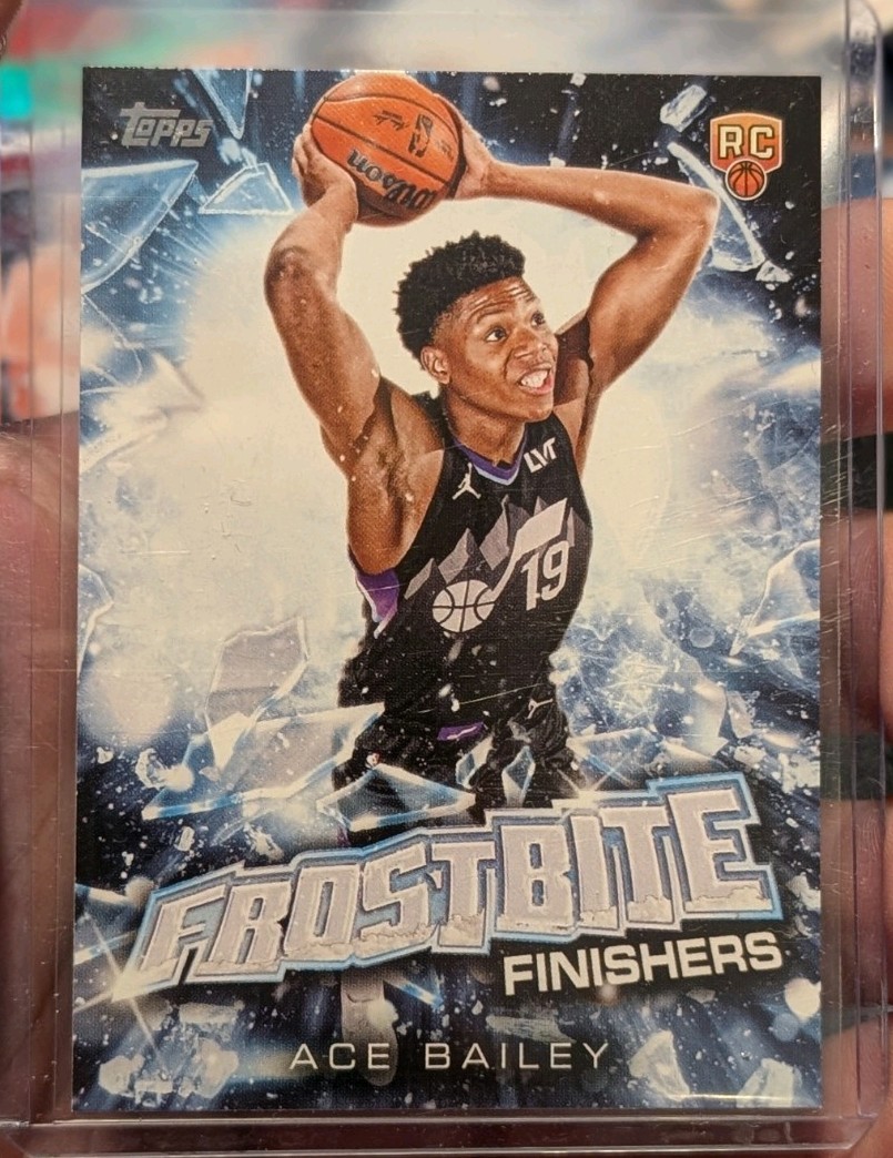 🔥2025 Topps Holiday Frostbite Finishers FF-AB Ace Bailey Rookie Case Hit RC🔥