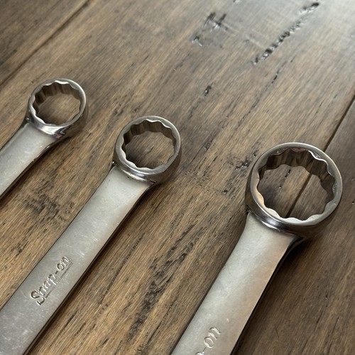 Snap On Tools USA OEX 8pc SAE 5/16–1" Short Stubby Combination Wrench Set Mixed - Picture 10 of 18
